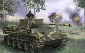 DRA6841 - Carro armato tedesco PANTHER Ausf.G Premium Edition da assemblare e dipingere