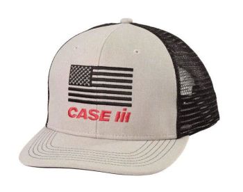 694712 - Cappuccio beige CASE IH con parte posteriore in rete nera