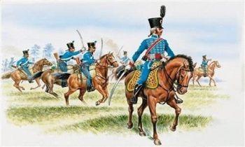 ITA6008 - Ussari francesi a dipingere