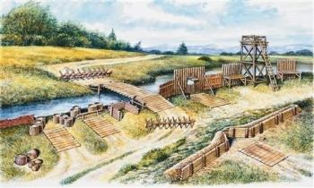 ITA6030 - Set di accessori Battlefield costruibile e verniciabile