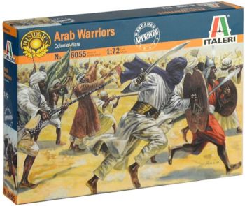 ITA6055 - guerrieri arabi da dipingere