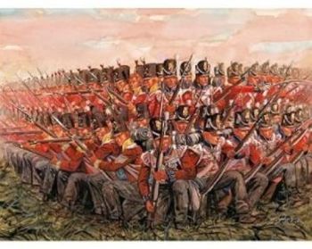 ITA6095 - Fanteria britannica 1815 per dipingere