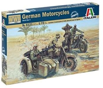 ITA6121 - Moto tedesche da assemblare e verniciare