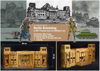 ITA6195 - Battle for the Reichstag 1945 – Battle Set da assemblare e dipingere