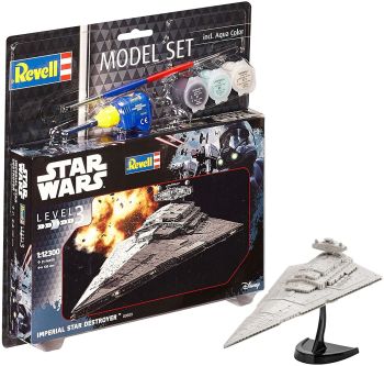 REV63609 - Model Set Imperial Star Destroyer STAR WARS con dipinto da assemblare