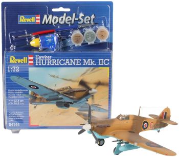 REV64144 - Modellino Hawker Hurricane Mk.II con dipinto da assemblare