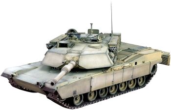 ITA6438 - Serbatoio ABRAMS M1 A1 HI da montare e verniciare