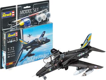 REV64970 - Set modellino Bae Hawk T.1 con verniciatura da assemblare