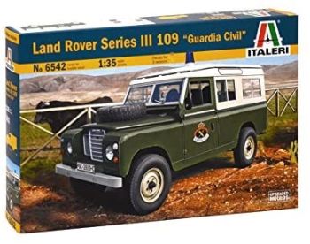 ITA6542 - LAND ROVER Serie III 109 Guardia Civil da montare e verniciare