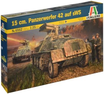 ITA6562 - Veicolo 15 cm. Panzerwerfer 42 auf sWS da montare e verniciare