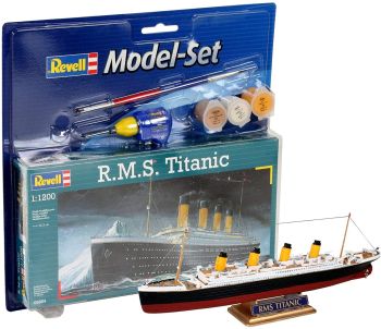 REV65804 - Modellino Rms TITANIC con verniciatura da montare