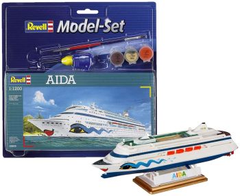 REV65805 - Set modellino AIDA con dipinto da assemblare