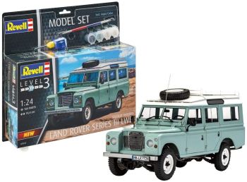 REV67047 - Set modellino LAND ROVER SERIE III con verniciatura da montare