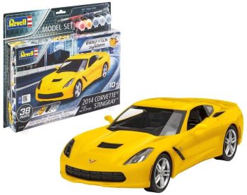 REV67449 - Set modellino CORVETTE Stingray 2014 con verniciatura da assemblare