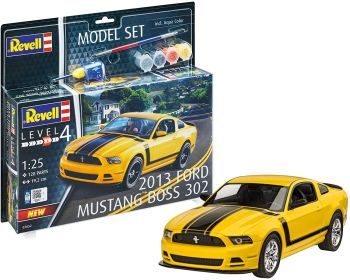 REV67652 - Set modellino FORD Mustang boss 2013 con verniciatura da assemblare