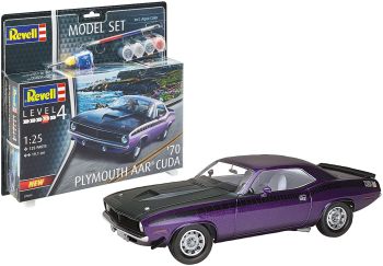 REV67664 - Modellino PLYMOUTH AAR Cuba 1970 con verniciatura da assemblare
