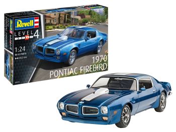 REV67672 - Modellino PONTIAC FIREBIRD 1970 da assemblare con verniciatura