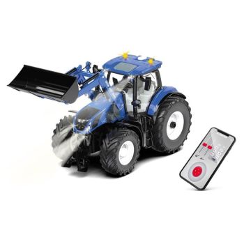 SIK6797 - NEW HOLLAND T7.315 con caricatore radiocomandato tramite applicazione Bluetooth (senza telecomando)