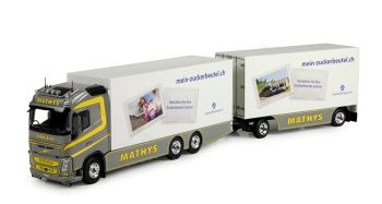 TEK73916 - VOLVO FH04 Globetrotter 6x4 motrice con rimorchio a 1+1 assi MATHYS