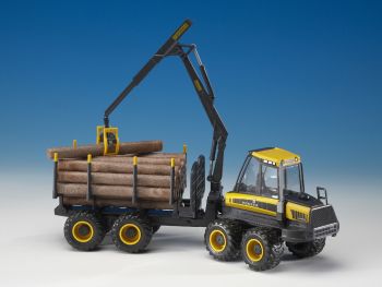 EMEK77600 - PONSSE Elephant macchina forestale con braccio di carico e rimorchio