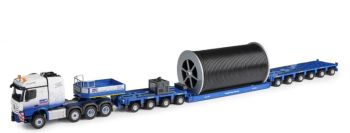 CON78262/02 - MERCEDES-BENZ Actros GL. 8X4 con pianale ribassato GOLDHOFER 4+6 assi con rimorchiatore