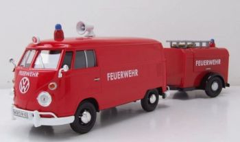 MMX79671 - VOLKSWAGEN Tipo 1 de bomberos con remolque