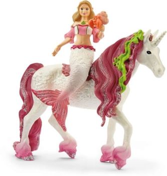 SHL70593 - Sirena Feya sull'unicorno di mare