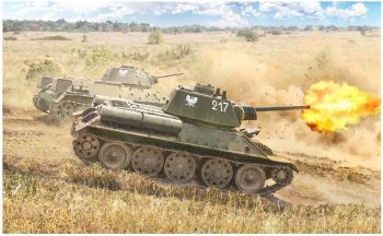 ITA7078 - Carro armato T-34/76 Modello 1943 da montare e verniciare