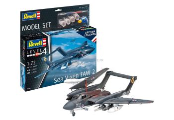 REV63866 - Set modellino di aeroplano Sea vixen Faw 2 con dipinto da assemblare