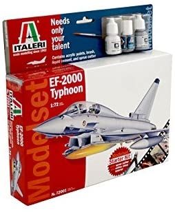 ITA72001 - EF-2000 TYPHOON Starter Kit da assemblare e verniciare
