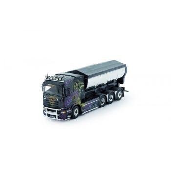 TEK75065 - Carrello SCANIA R13 8x4 con cassone ribaltabile per asfalto