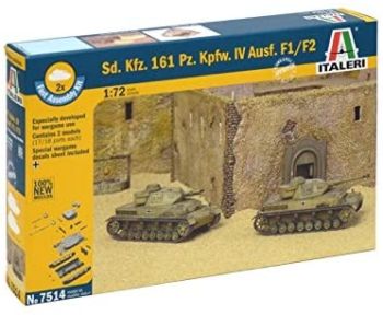 ITA7514 - Serbatoi SD.Kfz. 161 Pz. Kpfw IV da assemblare e verniciare