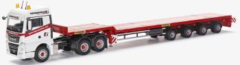 CON76194/0 - MAN TGX XLX Euro 6 6x4 con pianale FAYMONVILLE a 4 assi