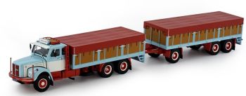 TEK76805 - SCANIA L75 6x4 Rigida con rimorchio 1+2 Assi SCANIA VABIS