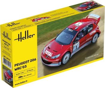 HEL80113 - PEUGEOT 206 WRC'03 #1 da assemblare e verniciare