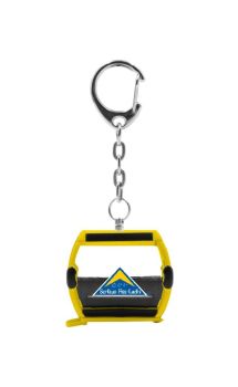 JC80138 - Portachiavi OMEGA giallo per gondola - SFL