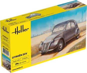 HEL80175 - CITROEN 2 CV da montare e verniciare