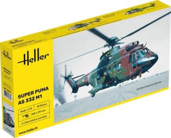 HEL80367 - Elicottero militare SUPER PUMA AS 332 M1 da assemblare e verniciare