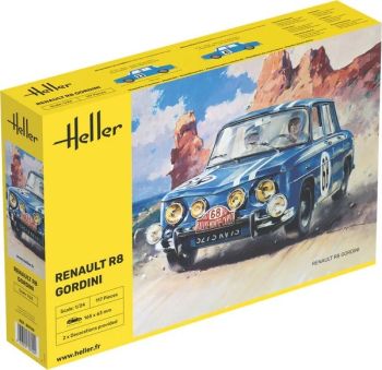 HEL80700 - RENAULT R8 Gordini da montare e verniciare