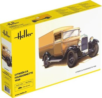 HEL80703 - CITROEN C4 Van 1928 da montare e verniciare