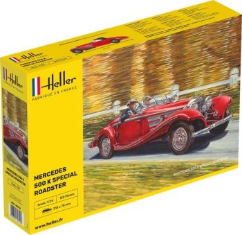HEL80710 - MERCEDES-BENZ 500K Cabriolet speciale da montare e verniciare