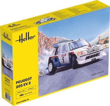 HEL80716 - PEUGEOT 205 EV 2 #5 da montare e verniciare