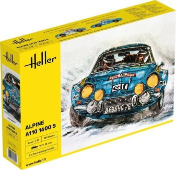 HEL80745 - Alpine A110-1600S – kit di montaggio e verniciatura