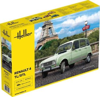 HEL80759 - RENAULT 4TL/GTL da montare e verniciare