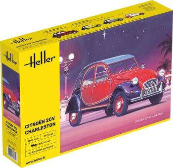 HEL80766 - CITROEN 2CV Charleston da montare e verniciare