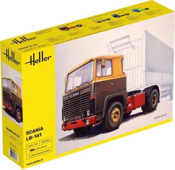 HEL80773 - Scania LB-141 4x2 – kit di montaggio e verniciatura