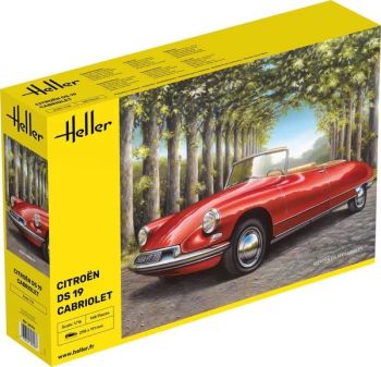 HEL80796 - CITROEN DS 19 decappottabile da montare e verniciare