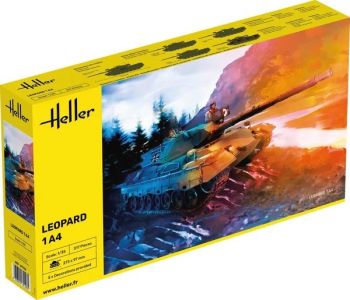 HEL81126 - Carro armato LEOPARD 1A4 da assemblare e dipingere