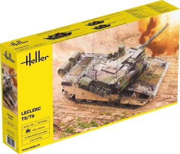 HEL81142 - Carro armato Leclerc T5/T6 – richiede montaggio e verniciatura