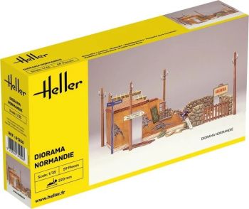 HEL81250 - Diorama della Normandia da assemblare e dipingere